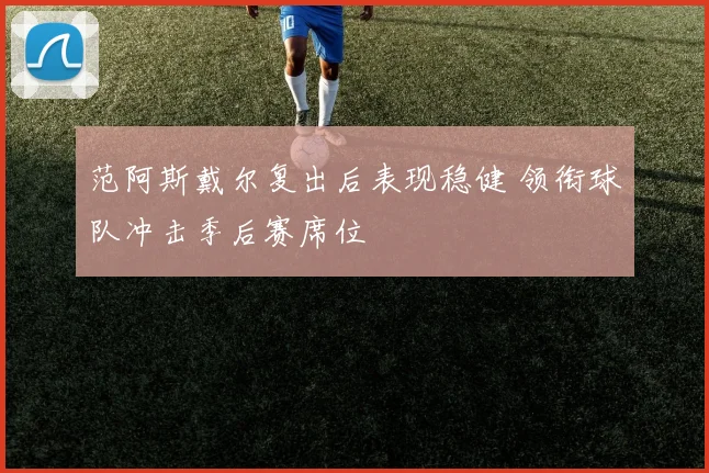 范阿斯戴尔复出后表现稳健 领衔球队冲击季后赛席位