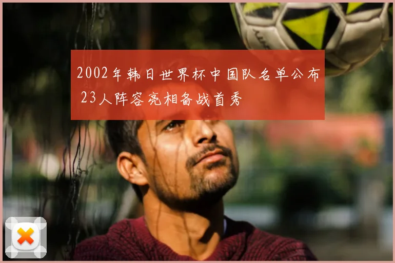 2002年韩日世界杯中国队名单公布 23人阵容亮相备战首秀